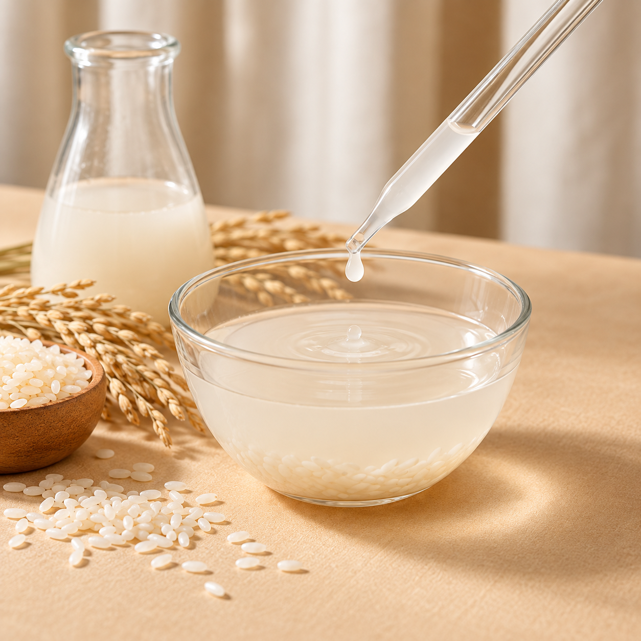 🌾 Agua de arroz rica en nutrientes