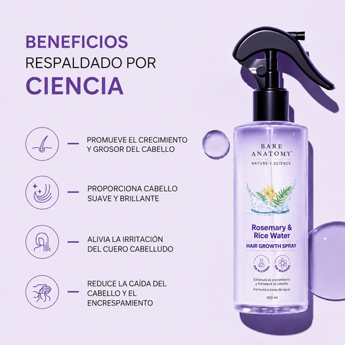 Spray Anticaida de Pelo Bare Anatomy