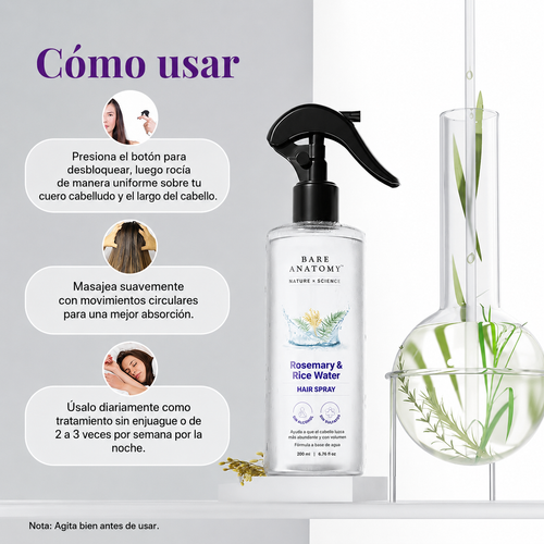 Spray Anticaida de Pelo Bare Anatomy